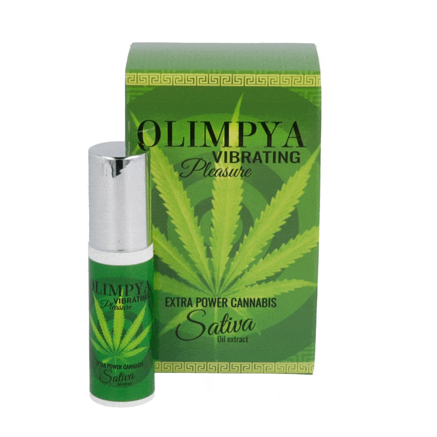 Olimpya Vibrating Pleasure Extra Sativa Cannabis - UABDSM
