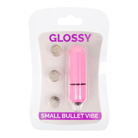 Glossy Small Bullet Vibe Deep Rose - UABDSM