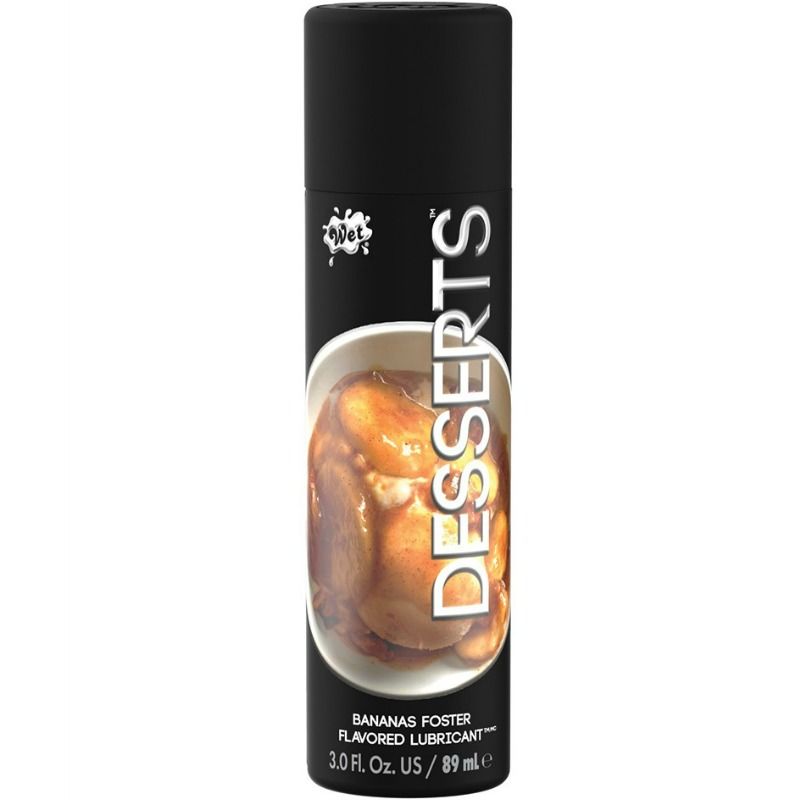 Wet Desserts Bananas Foster Waterbased Lubricant 89 Ml - UABDSM
