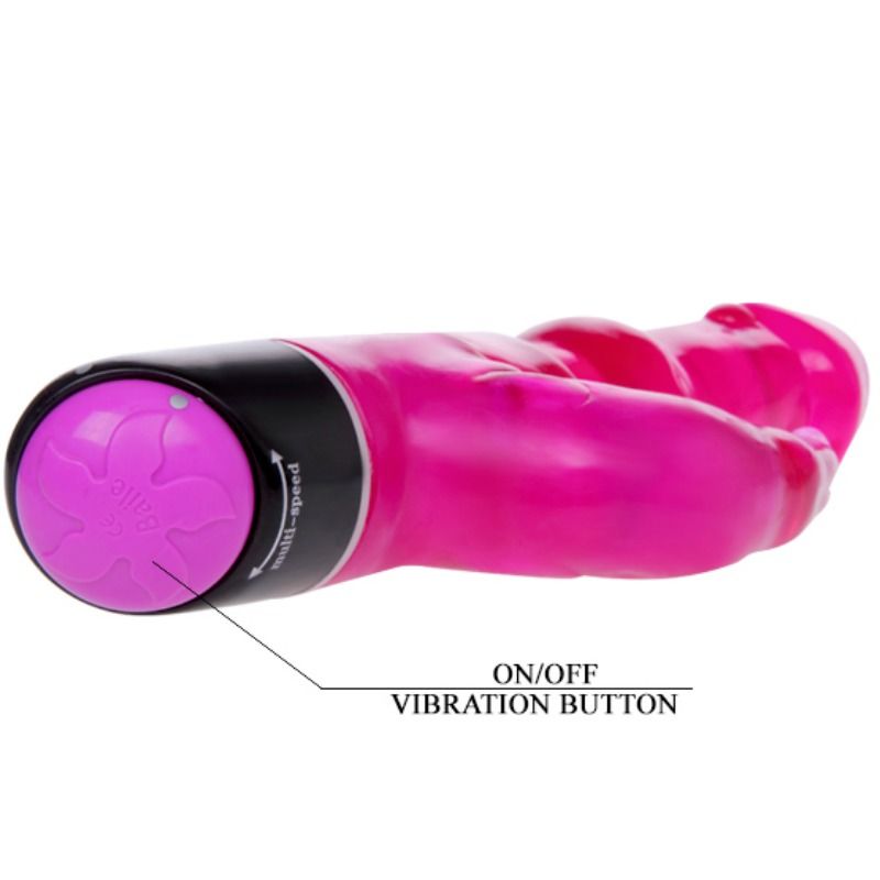 Waves Of Pleasure Fantasy Vibe Pink 23 Cm - UABDSM