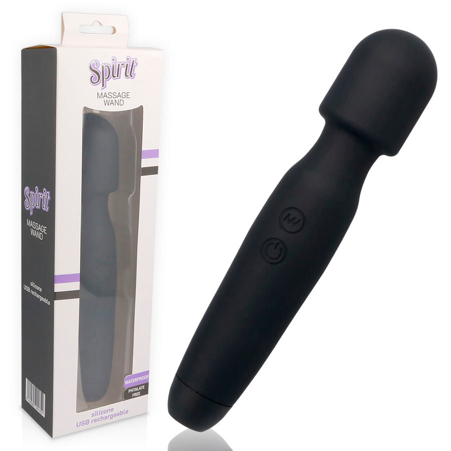 Spirit Massage Wand Black - UABDSM