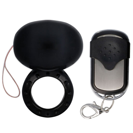 Spirit Vibrating Remote Control Cock Ring Black - UABDSM