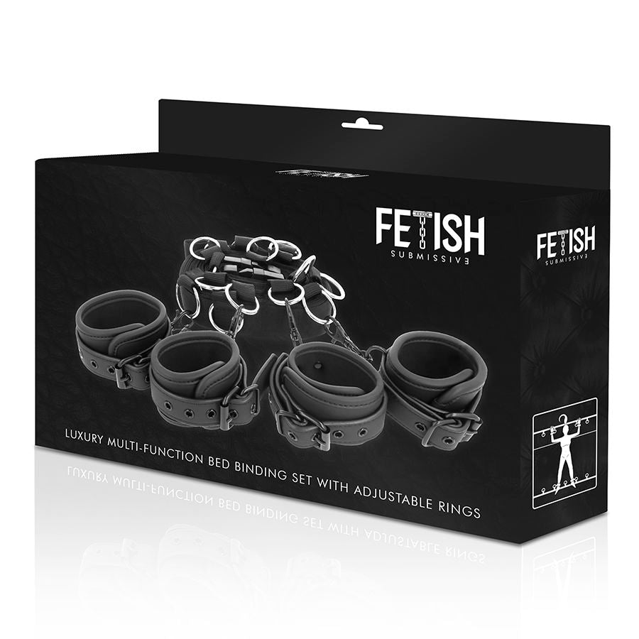Fetish Submissive Luxury Bed Restraints Set - UABDSM