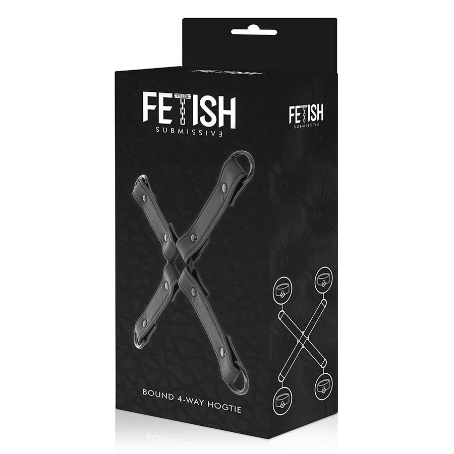 Fetish Submissive Hog Tie Vegan Leather - UABDSM