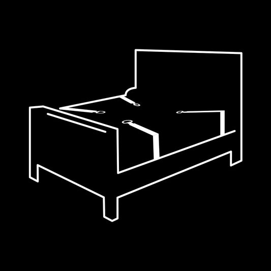 Fetish Submissive Cuff And Tether Set - UABDSM