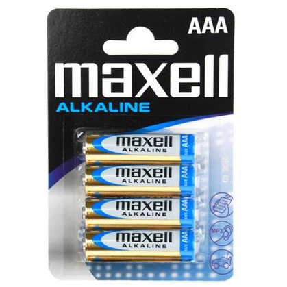 Maxell Battery Aaa 4pcs - UABDSM