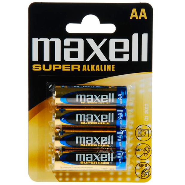 Maxell Super Alkaline Aa Lr6 4uds - UABDSM
