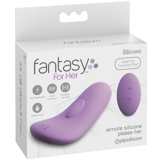 Fantasy For Her Remote Silicone Please-her Fantasy For Her Remote Silicone Please-her - UABDSM