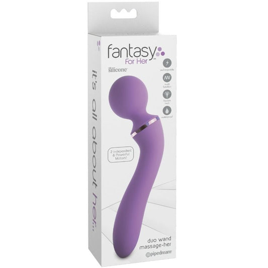 Fantasy For Her Duo Wand Massage Her Fantasy For Her Duo Wand Massage Her - UABDSM