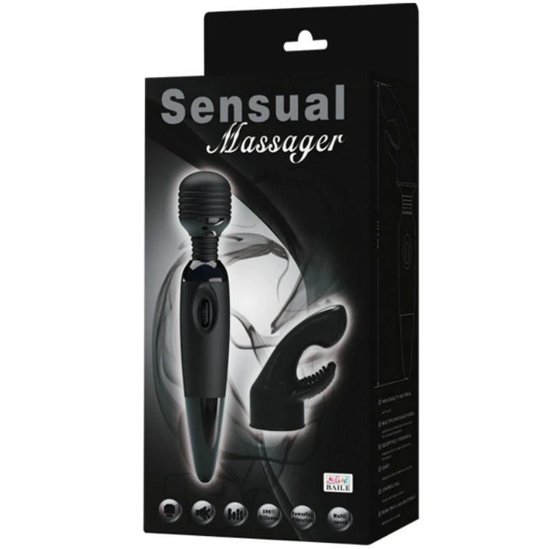 Baile Sensual Massager Interchangeable Head - UABDSM