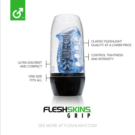 Fleshskins Blue Ice With Case Fleshskins Blue Ice With Case - UABDSM