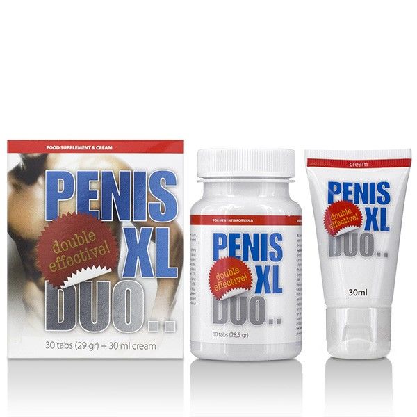 Penis Xl Duo Pack Tabs And Cream - UABDSM