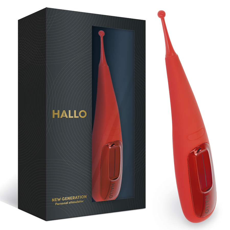 Hallo Focus Vibrator Red - UABDSM