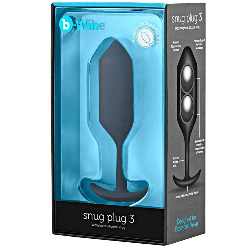 B-vibe Anal Plug Snug Plug 3 - UABDSM
