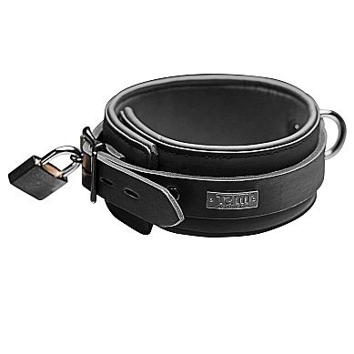 Tom Of Finland Neoprene Collar With Lock Tom Of Finland Neoprene Collar With Lock - UABDSM