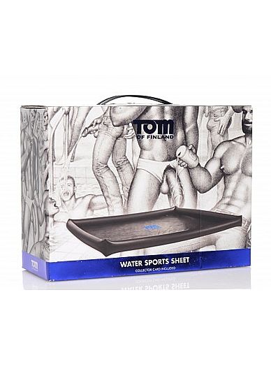 Tom Of Finland Water Sport Sheet Black - UABDSM
