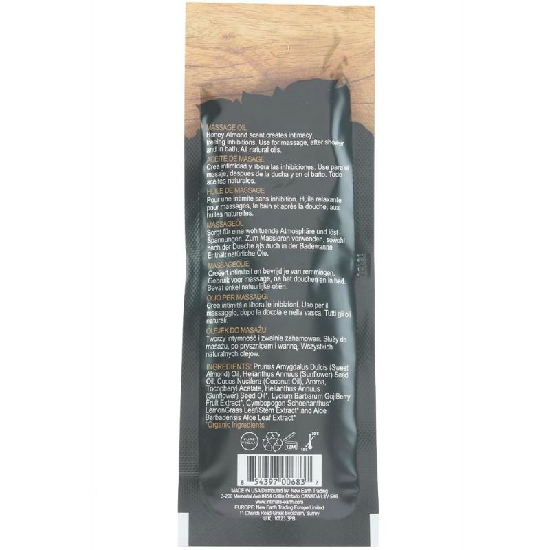 Intimate Earth Almond Oil Massage 30 Ml - UABDSM