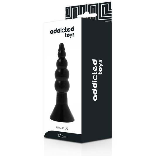 Addicted Toys Anal Plug 17cm Black Addicted Toys Anal Plug 17cm Black - UABDSM