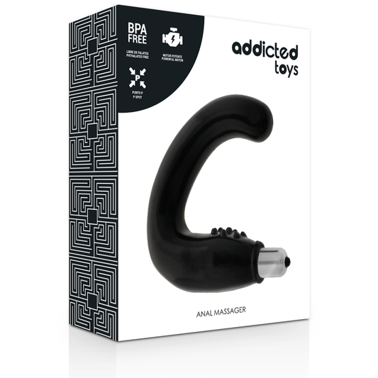 Addicted Toys Anal Massager Black Addicted Toys Anal Massager Black - UABDSM