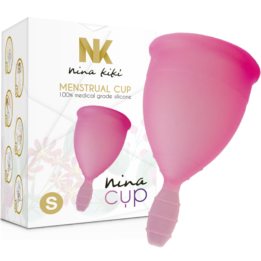 Nina Cup Menstrual Cup Size Pink S - UABDSM