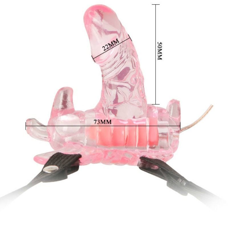 Baile Stimulating Butterlfy Mini Purple - UABDSM