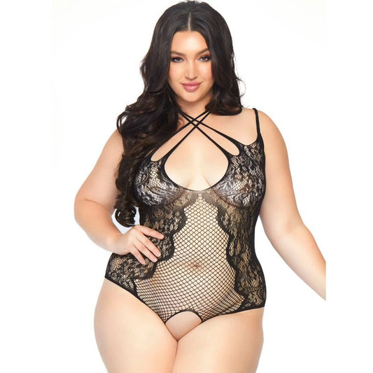 Leg Avenue Crothless Teddy 1x-2x Leg Avenue Crothless Teddy 1x-2x - UABDSM