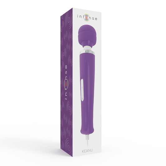 Intense Keanu Vibrating Power Wand Purple - UABDSM