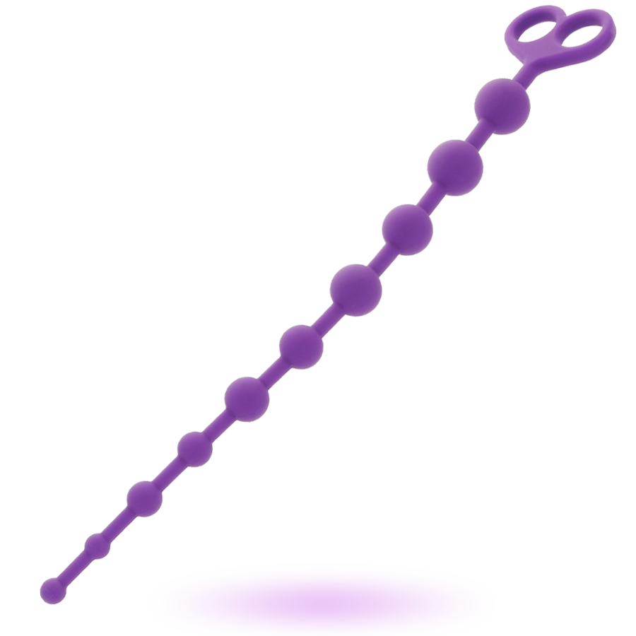 Intense Jaiden Anal Beads Purple - UABDSM
