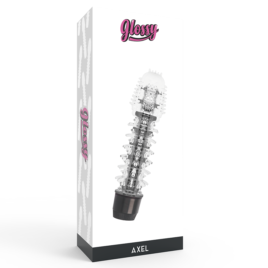 Glossy Axel Vibrator Black - UABDSM
