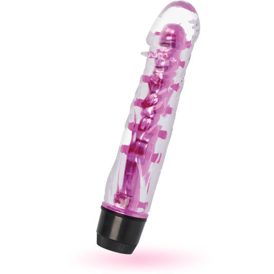 Glossy Lenny Vibrator Pink - UABDSM