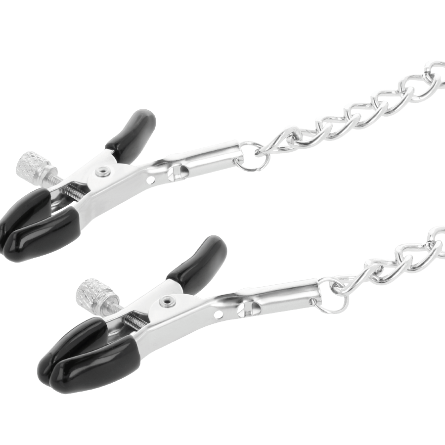 Darkness Adjustable Nipple Clamps Metal - UABDSM