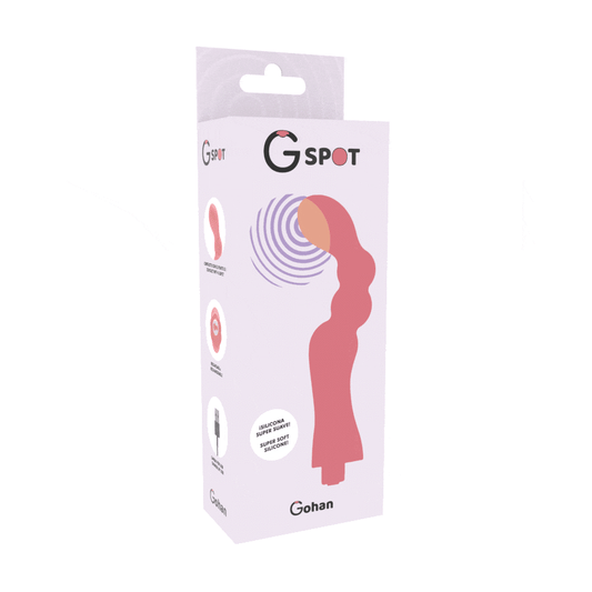 G-spot Gohan G-spot Vibrator Light Red - UABDSM