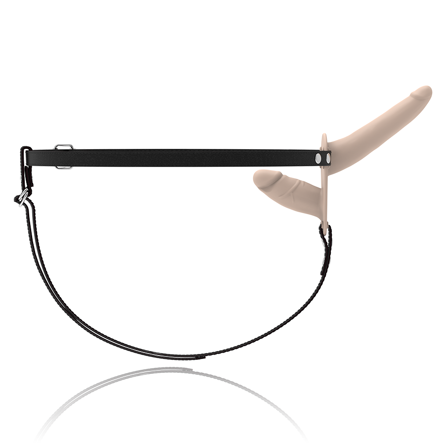 Fetish Submissive Double Penetrix Strap-on Flesh Up - UABDSM