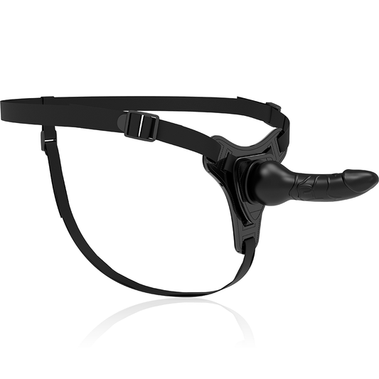 Fetish Submissive Silicone Strap-on Black 16cm Realistic Fetish Submissive Silicone Strap-on Black 16cm Realistic - UABDSM