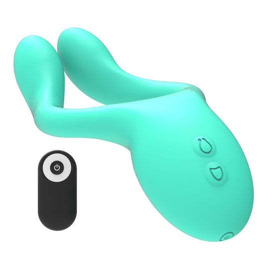 Happy Loky Funny Frog Multi Vibrator Remote Control - UABDSM