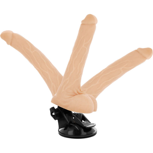 Basecock Realistic Bendable Remote Control Flesh 18.5 Cm - UABDSM