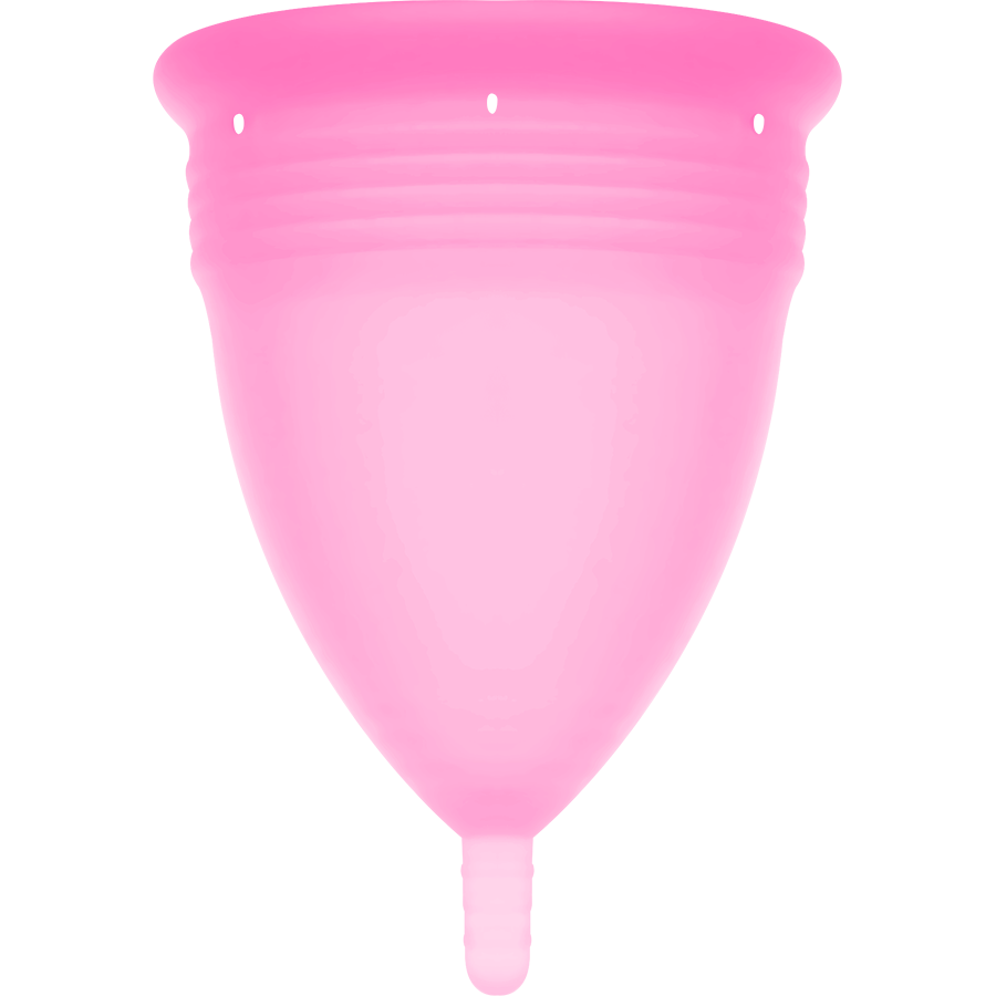 Stercup Menstrual Cup Size L Pink Color Fda Silicone - UABDSM