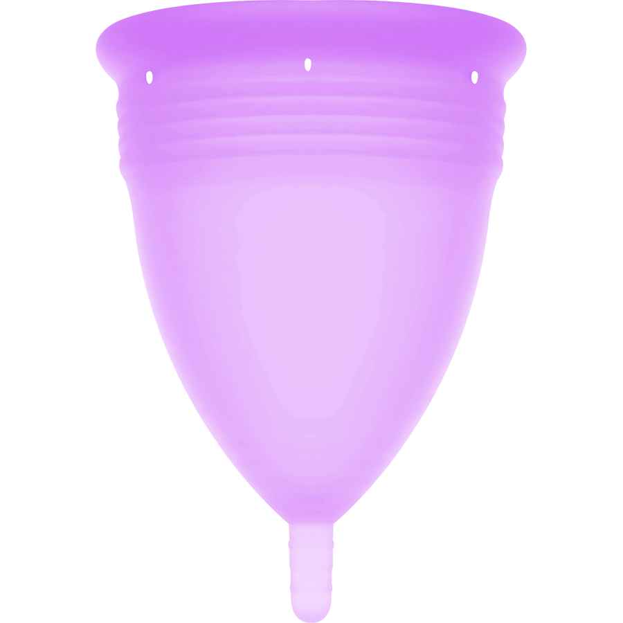 Stercup Menstrual Cup Size S Purple Color Fda Silicone - UABDSM