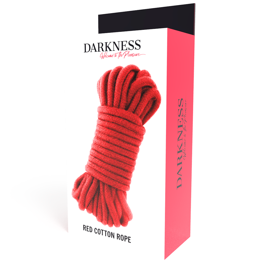 Darkness Kinbaku Rope Red 10 M - UABDSM