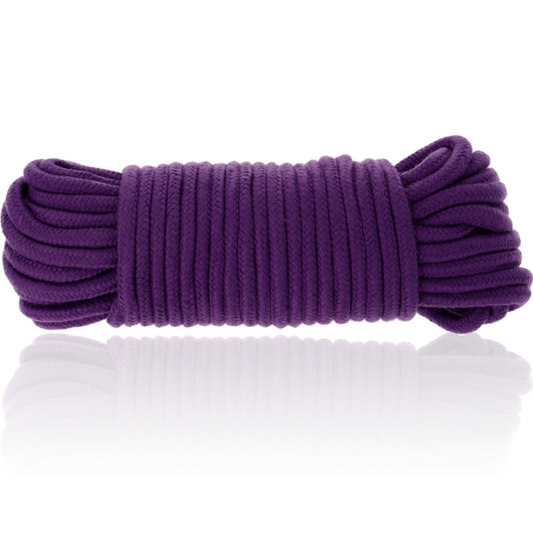 Bondage Cotton Rope 20 Meters Purple - UABDSM