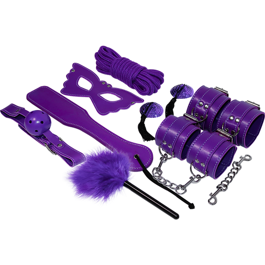 Experience Bdsm Fetish Kit Purple Series - UABDSM