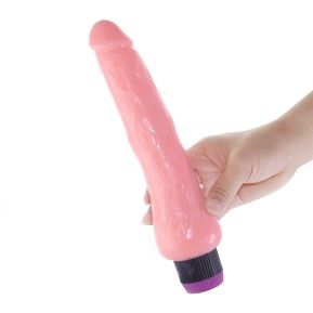 Burning Penis Realistic Vibrator 19.5 Cm - UABDSM