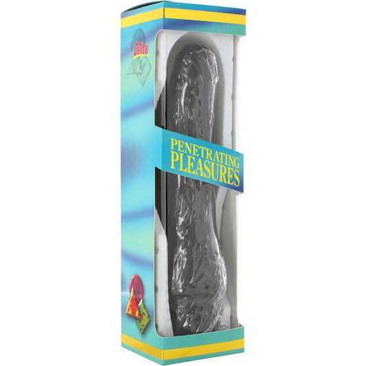 Sevencreations Vinil P-shape Vibrator Black - UABDSM