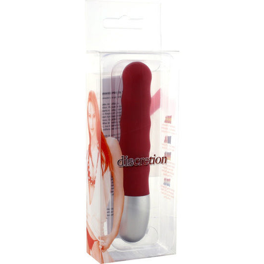 Sevencreations Discretion Vibrator Red - UABDSM