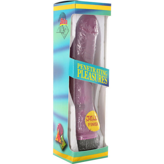 Sevencreations Jelly Vibrator Lavender 215 Cm - UABDSM