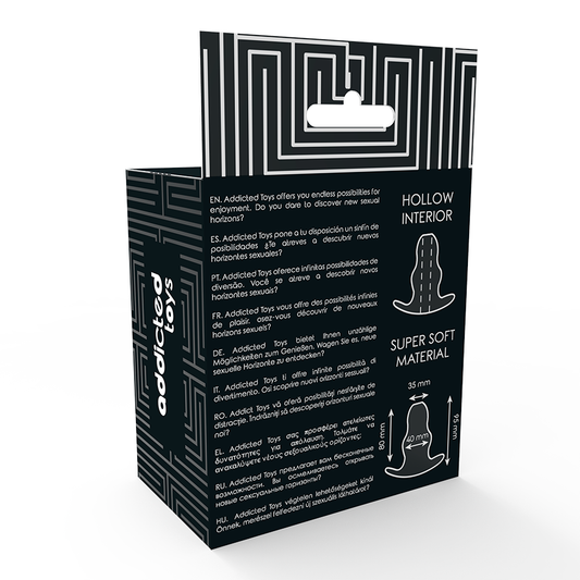 Addicted Medium Anal Dilator 9.5 Cm - Transparent Addicted Medium Anal Dilator 9.5 Cm - Transparent - UABDSM