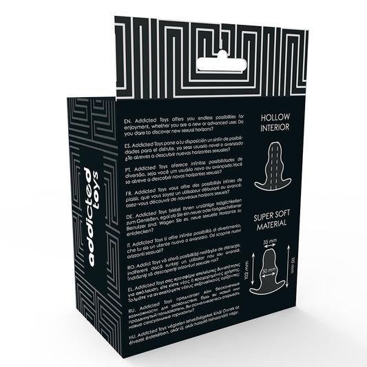 Addicted Medium Anal Dilator 11 Cm - Transparent - UABDSM