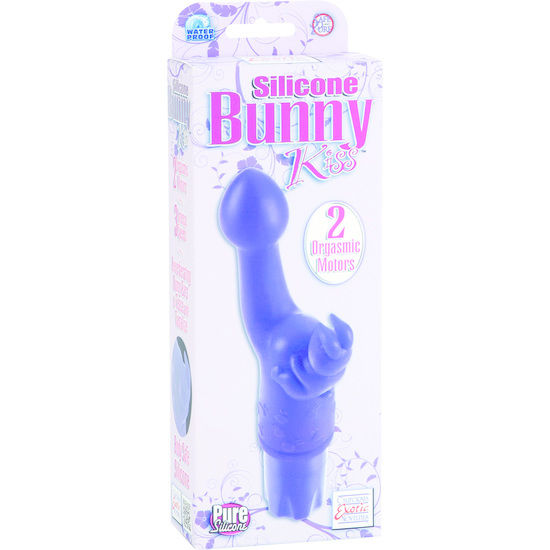 Kiss Silicone Bunny Kiss Purple - UABDSM