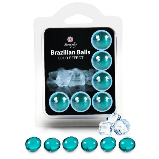 Secretplay Set 6 Brazilian Balls Cold Effect Secretplay Set 6 Brazilian Balls Cold Effect - UABDSM