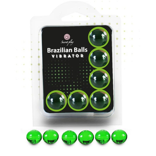 Secretplay Set 6 Brazilian Balls Vibrator Secretplay Set 6 Brazilian Balls Vibrator - UABDSM